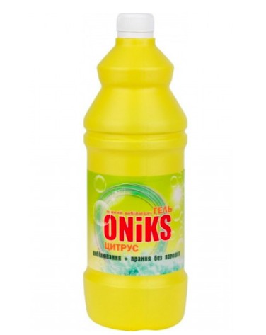 Відбілювач ONIKS для білих та кольорових тканин 0,95 л. (4820026890869)